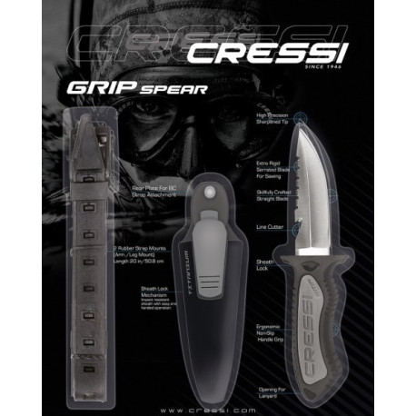 COUTEAU GRIP CRESSI