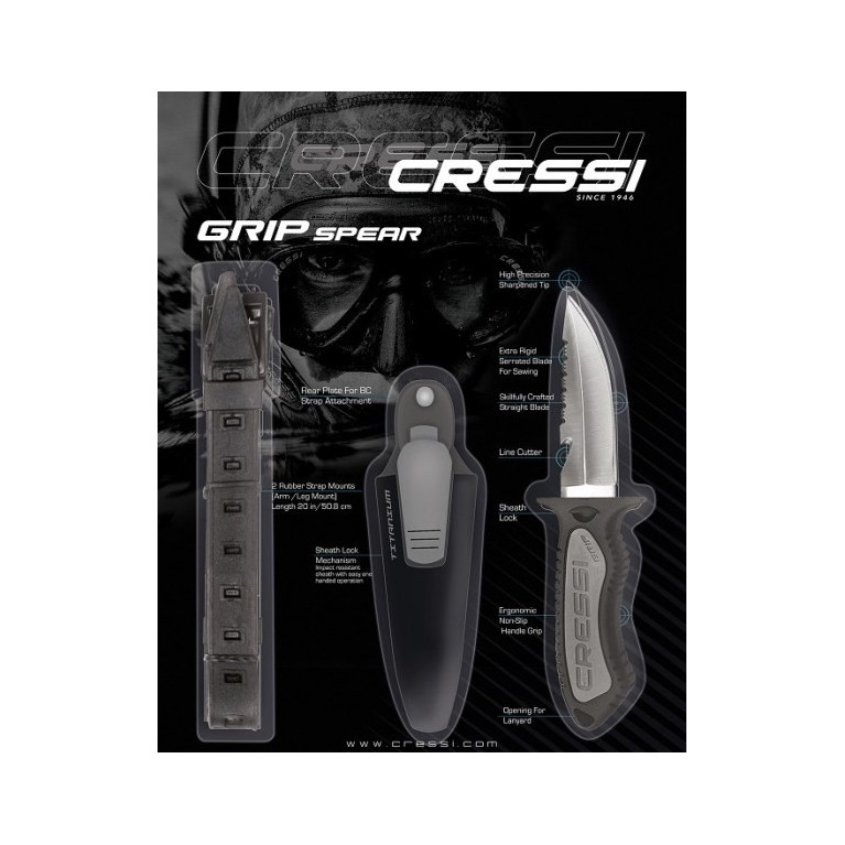 COUTEAU GRIP CRESSI