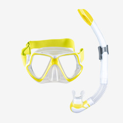 COMBO WAHOO NEON SNORKELING avec sac bouée MARES