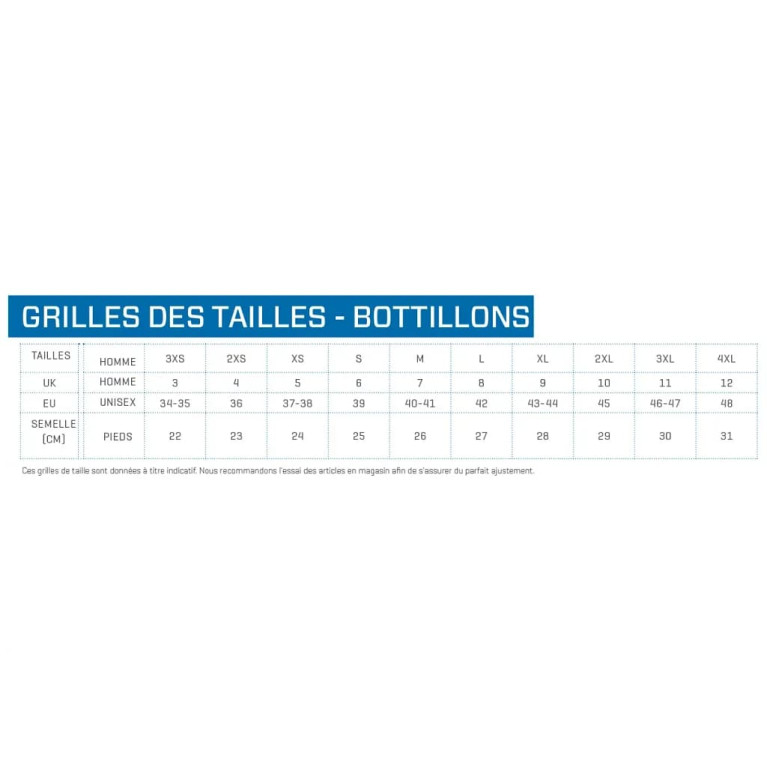 Bottillons Base 4mm SCUBAPRO