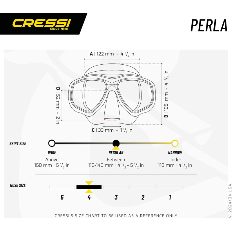 Masque PERLA CRESSI