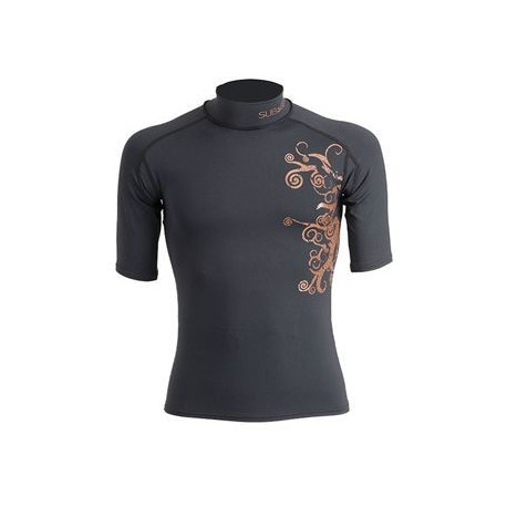 Lycra Helix Rash Guard noir